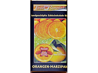 Schoko Orange-Marzipan 82%, 70g
