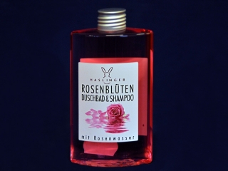 Haslinger Rosenblüten Duschbad & Shampoo 200ml