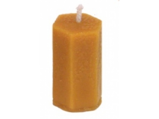 Kerzengießform: Kerze rauh 6eckig