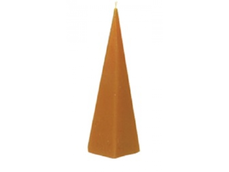 Kerzengießform: Pyramide glatt 6eckig