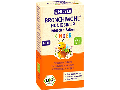 Bronchiwohl Kinder Honigsirup Eibisch + Salbei